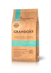 Grandorf Adult Medium&Maxi сухой корм для взрослых собак средних и крупных пород 4 вида мяса c пробиотиком 10 кг. 